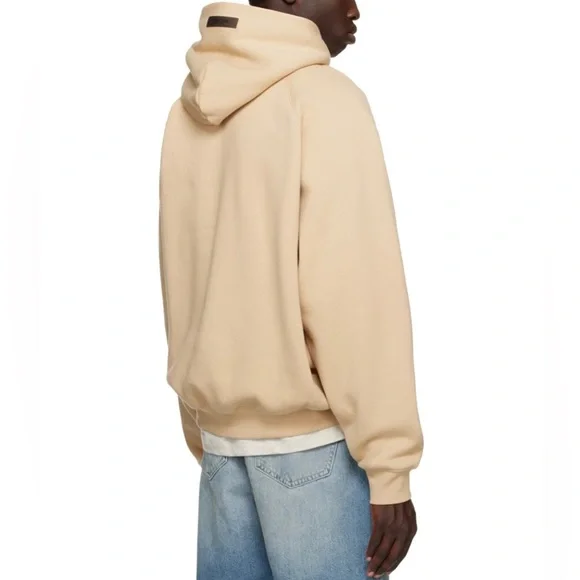 ESSENTIALS
Beige Raglan Hoodie - Picture 3 of 3